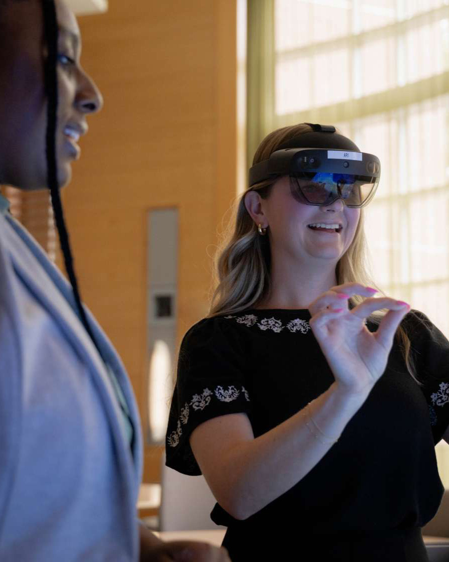 Med Students Using VR Software