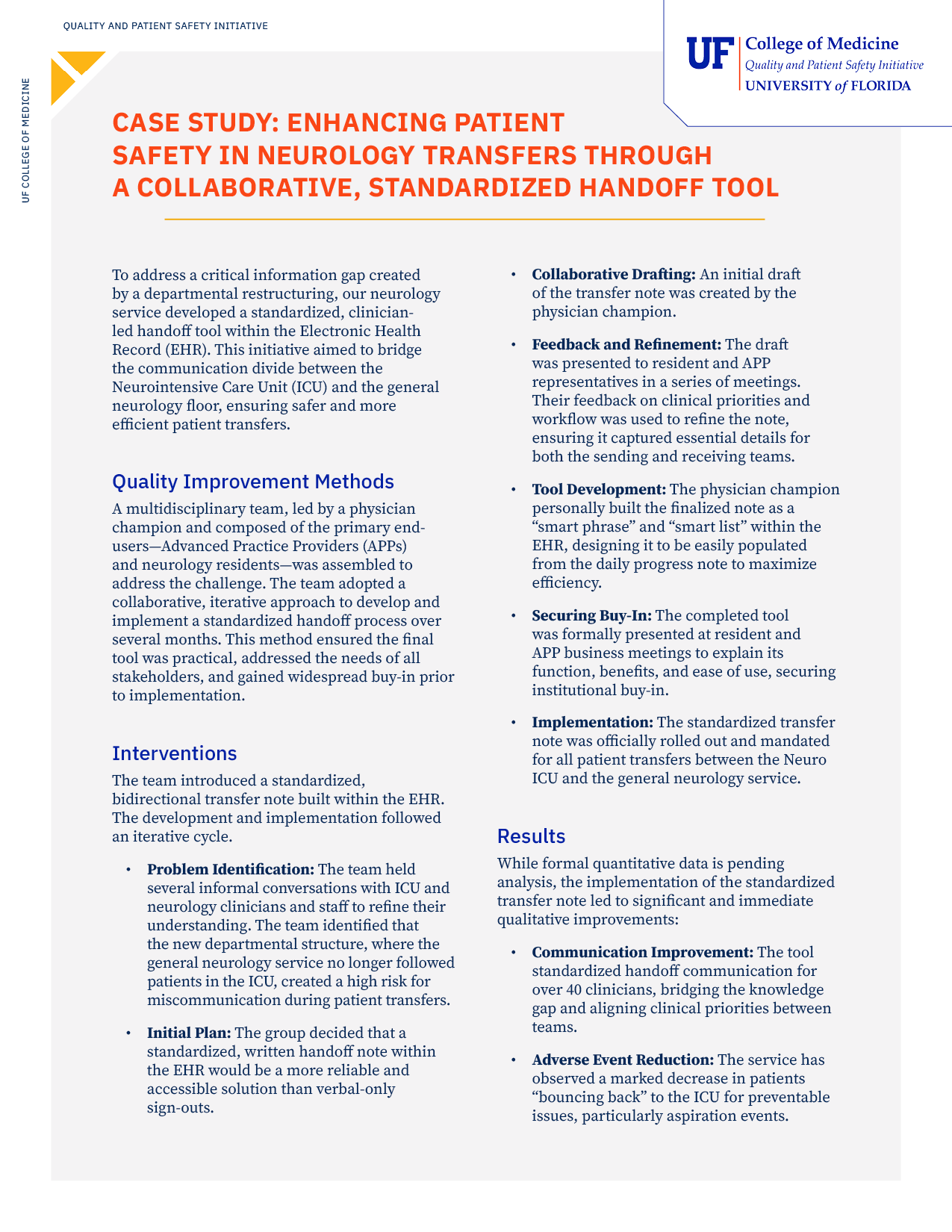 Preview of EHR Case Study