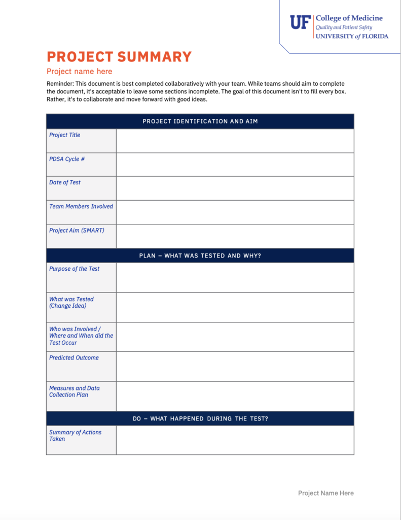 MFI-101_ProjectSummaryTemplate